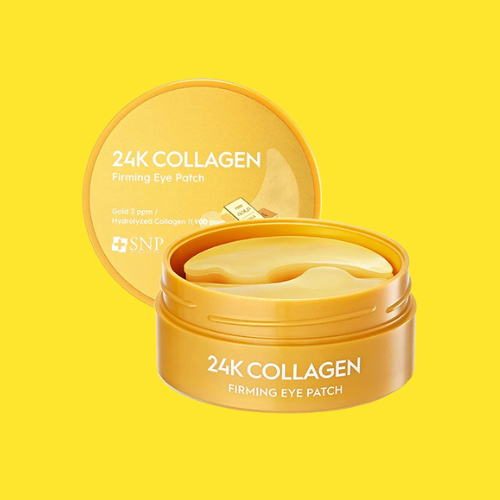 24K COLLAGEN FIRMING EYE PATCH  GOLD 3 PPM/ HYDROLYZED COLLAGEN 11,900ppm