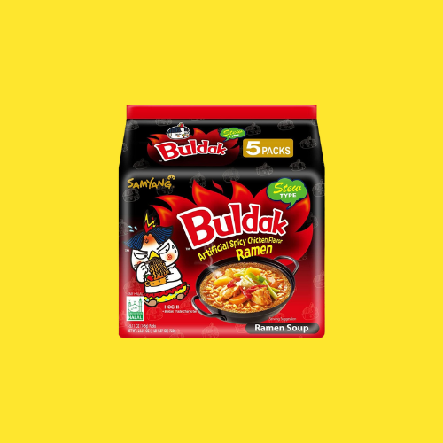 نودلز ساميانغ الحارة بالدجاج (10.3 غرام × 5 عبوات)
