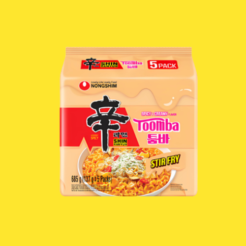 Nongshim Shin Ramyun Toomba – (Imported) 685g (137g x 5PKGS)