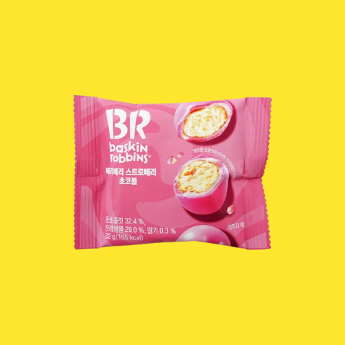 Baskin Robbins Very Berry Strawberry Choco Ball (32 g)