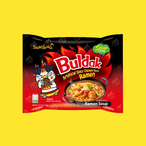 STEW TYPE HOT CHICKEN FLAVOR RAMEN145g halal/vegan