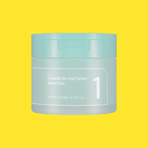 Numbuzin No.1 Centella Re-Leaf Green Toner Pad (70 pads / 190 ml)