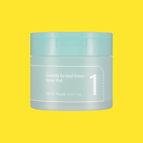 Numbuzin No.1 Centella Re-Leaf Green Toner Pad (70 pads / 190 ml)