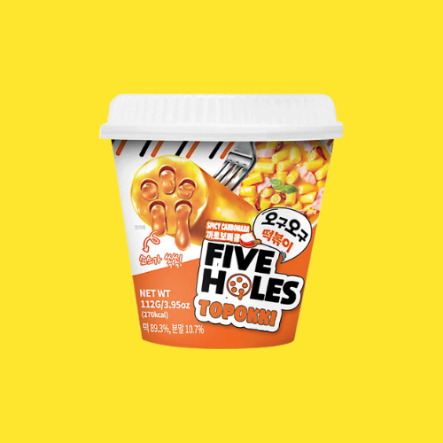 SPICY TOPOKKI CARBONARA RICE CAKE;112/3.9OZ